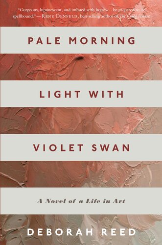 Pale Morning Light With Violet Swan Deborah Reed