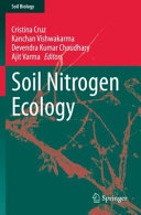 Soil Nitrogen Ecology Cristina Cruz Kanchan Vishwakarma Devendra Kumar Choudhary