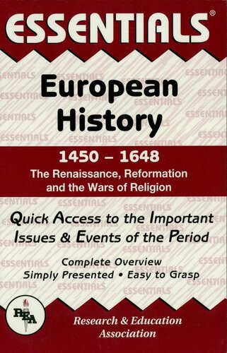 European History 145 To 1648 Essentials Allen Horstman