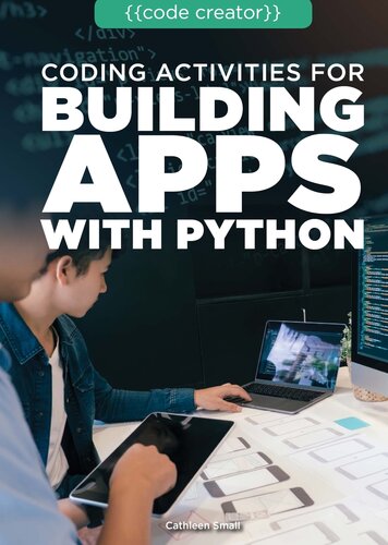 Coding Activities For Building Apps With Python Cathleen Small