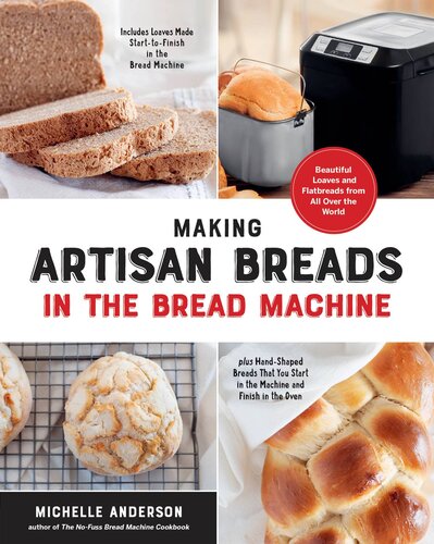 Making Artisan Breads In The Bread Machine Beautiful Loaves And Flatbreads From All Over The World Michelle Anderson