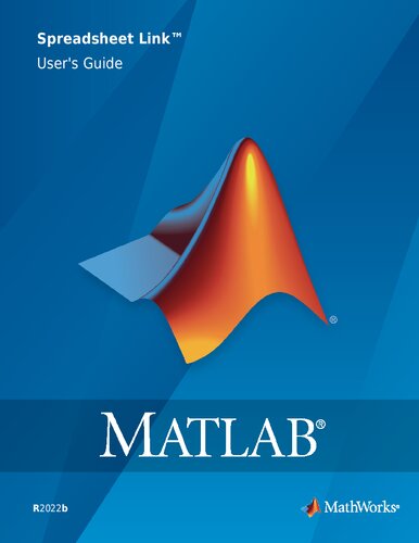 Matlab Spreadsheet Link Users Guide The Mathworks Inc