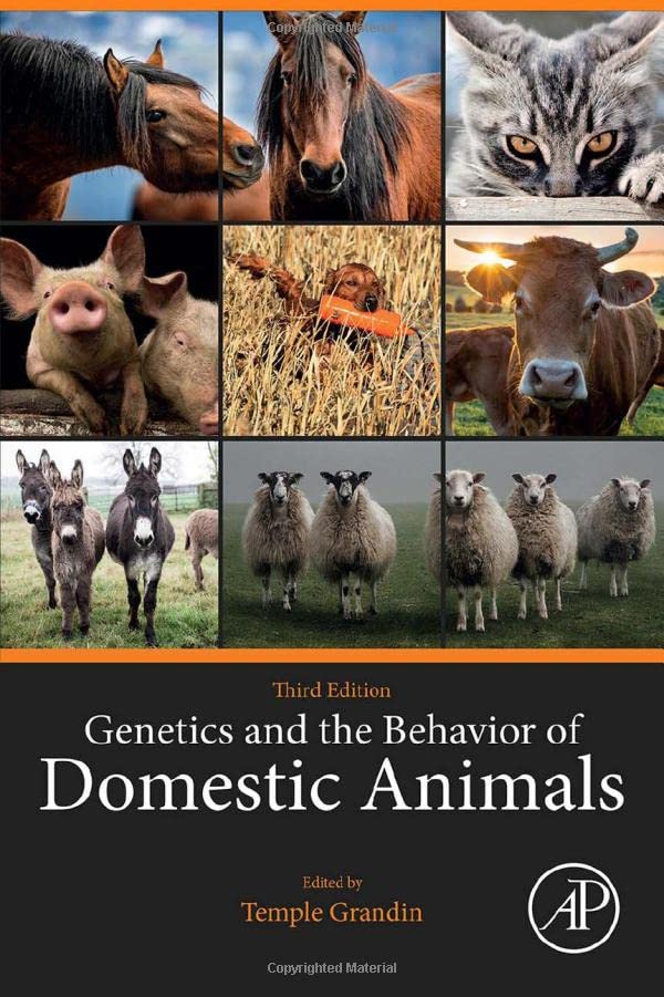 Genetics And The Behavior Of Domestic Animals 3rd Edition Temple Grandin