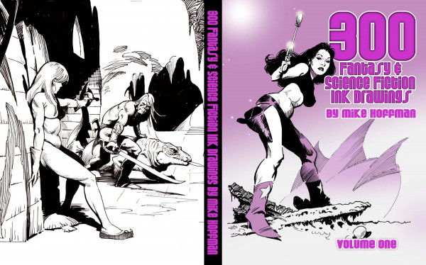 300 Fantasy Science Fiction Ink Drawings Mike Hoffman