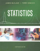 Statistics 13th Edition James T Mcclave Terry Sincich