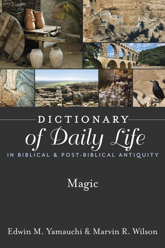 Dictionary Of Daily Life In Biblical Postbiblical Antiquity Magic 1st Edwin M Yamauchi