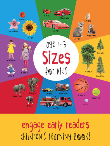 Sizes For Kids Age 13 Engage Early Readers Childrens Learning Books Dayna Martin
