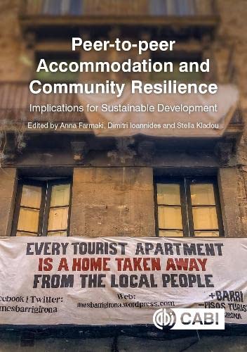 Peertopeer Accommodation And Community Resilience Implications For Sustainable Development Anna Farmaki