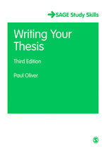 Writing Your Thesis Paul Oliver