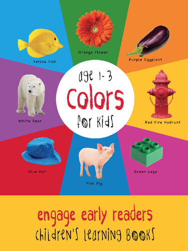 Colors For Kids Age 13 Engage Early Readers Childrens Learning Books Dayna Martin