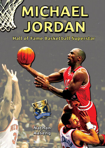 Michael Jordan Hall Of Fame Basketball Superstar Nathan Aaseng