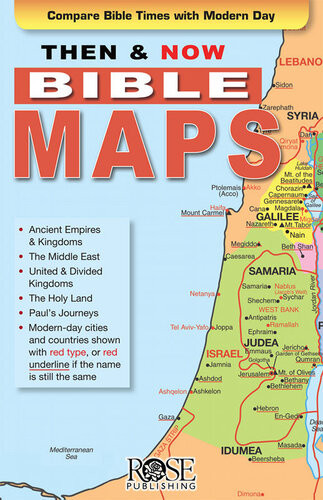 Then And Now Bible Maps Compare Bible Times With Modern Day Rw Research