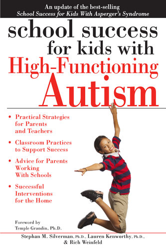 School Success For Kids With Highfunctioning Autism Stephan Silverman