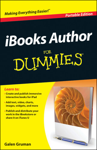 Ibooks Author For Dummies Galen Gruman