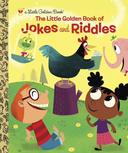 The Little Golden Book Of Jokes And Riddles Peggy Brown
