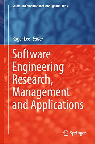 Software Engineering Research Management And Applications Roger Lee