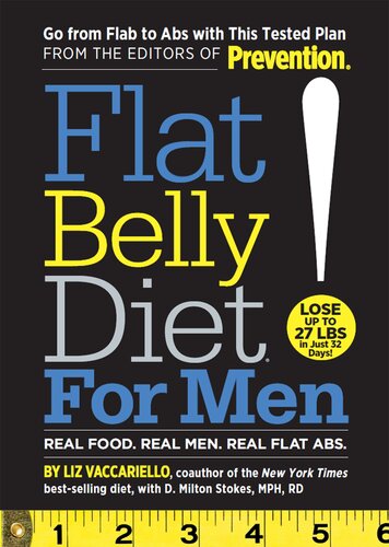 Flat Belly Diet For Men Liz Vaccariello D Milton Stokes