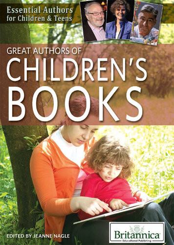 Great Authors Of Childrens Books Britannica Educational Publishing