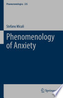Phenomenology Of Anxiety Stefano Micali