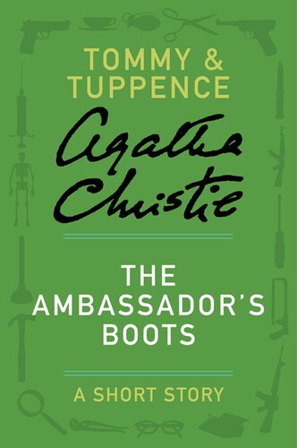 The Ambassadors Boots A Tommy Tuppence Story Agatha Christie