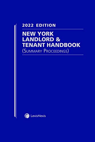New York Landlord Tenant Handbook Summary Proceedings Lexisnexis Editorial Staff