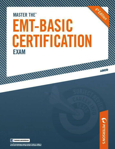 Master The Emtbasic Certification Exam Petersons Publishing