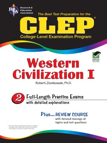 Clep Western Civilization I Ancient Near East To 1648 Robert Ziomkowski