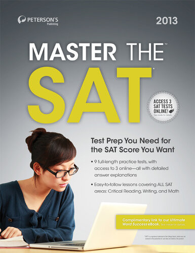 Master The Sat 2013 Petersons