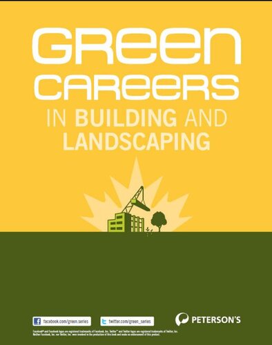 Green Careers In Building And Landscaping Petersons