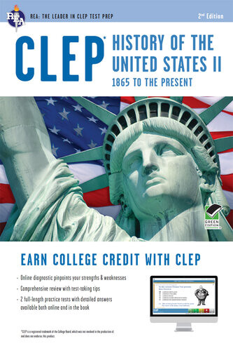 Clep History Of The Us Ii W Online Practice Exams Lynn E Marlowe