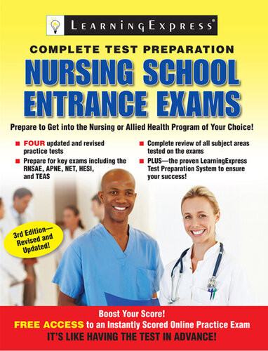 Nursing School Entrance Exams Learning Express Llc