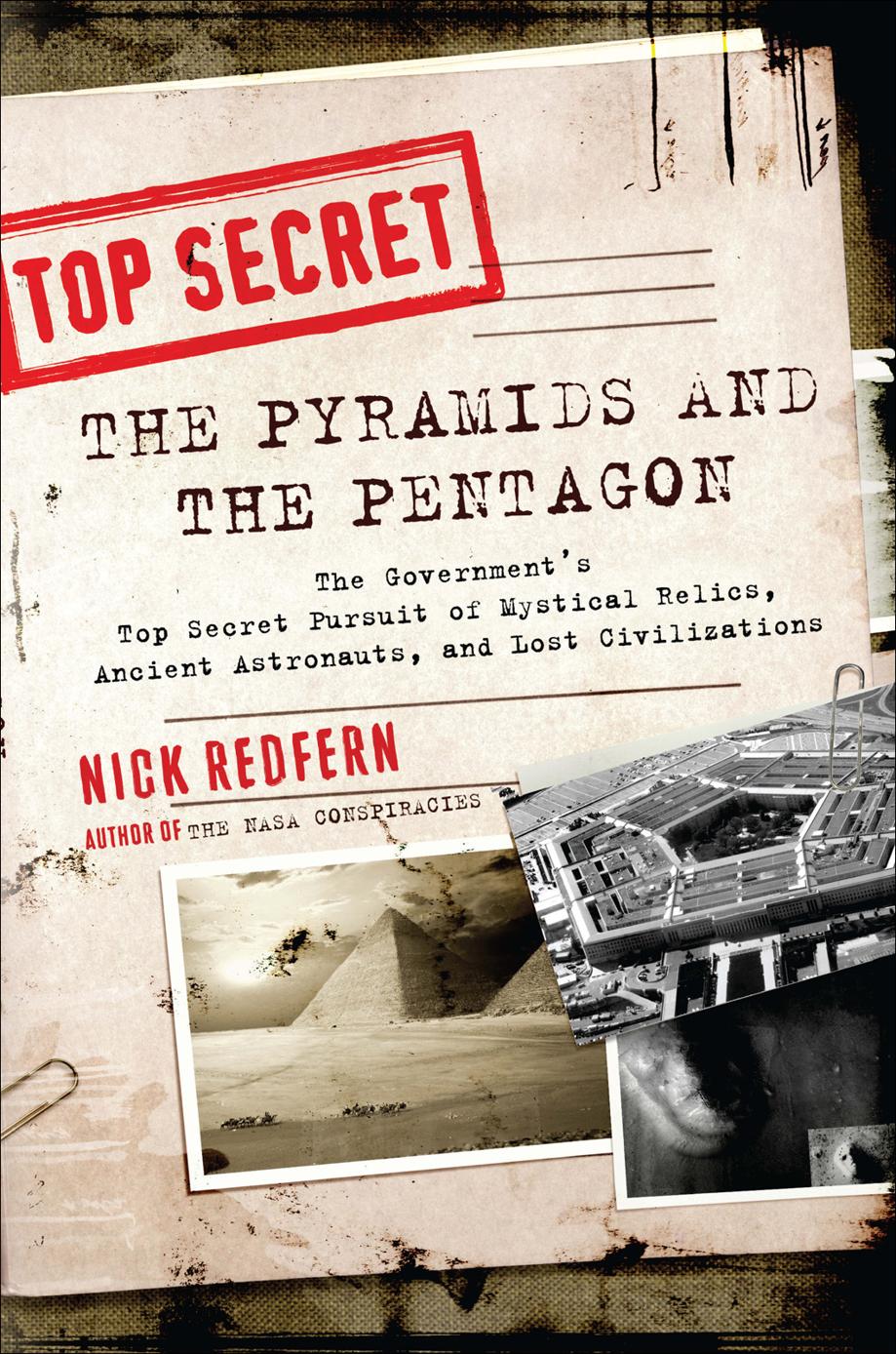 The Pyramids And The Pentagon Nick Redfern