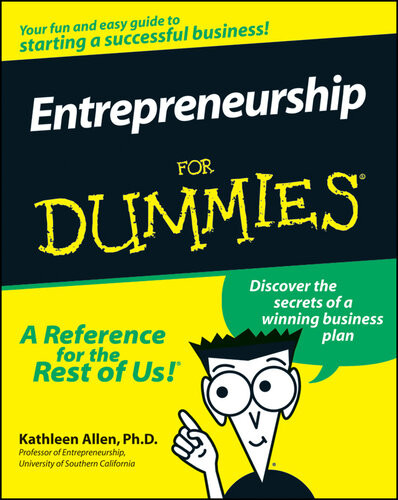 Entrepreneurship For Dummies Kathleen Allen