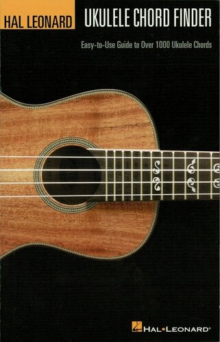 Hal Leonard Ukulele Chord Finder Music Instruction Easytouse Guide To Over 1000 Ukulele Chords Hal Leonard Corp