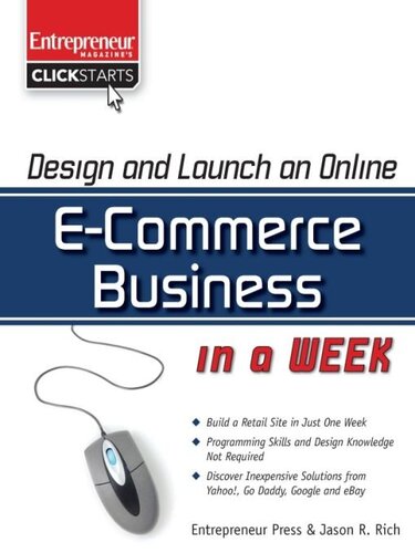 Design And Launch An Ecommerce Business In A Week Jason Rich