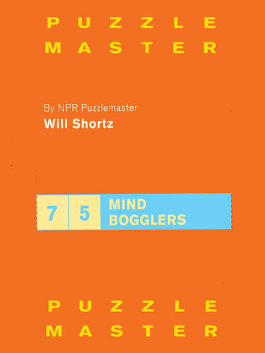 Puzzlemaster Deck 75 Mind Bogglers Will Shortz
