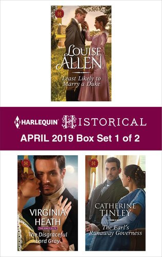 Harlequin Historical April 2019box Set 1 Of 2 An Anthology Louise Allen