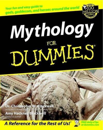 Mythology For Dummies Christopher W Blackwell Amy Hackney Blackwell