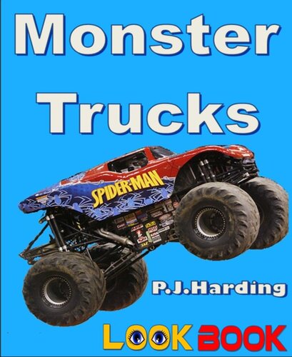 Monster Trucks A Look Book Easy Reader Pj Harding