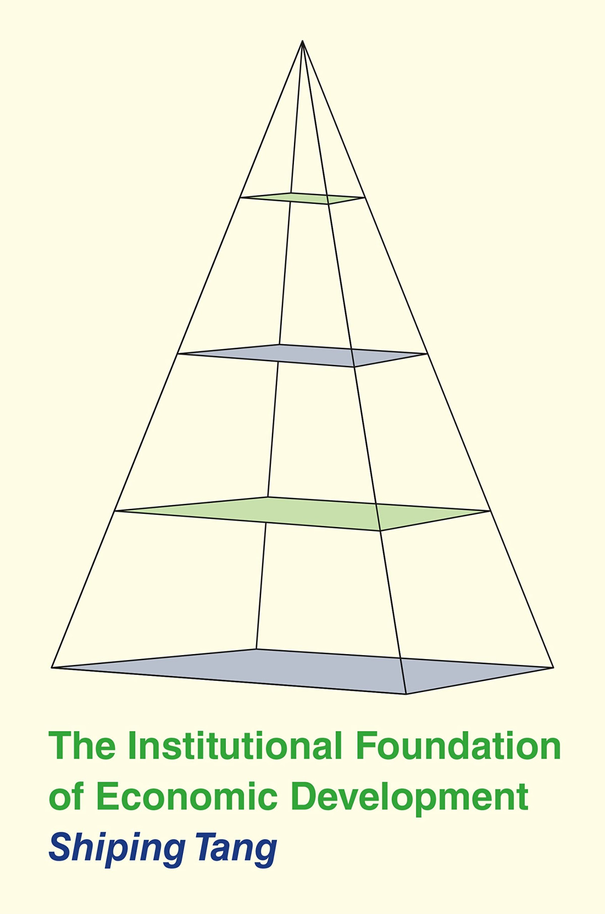 The Institutional Foundation Of Economic Development Shiping Tang