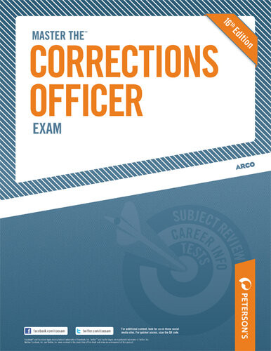 Master The Corrections Officer Exam Petersons