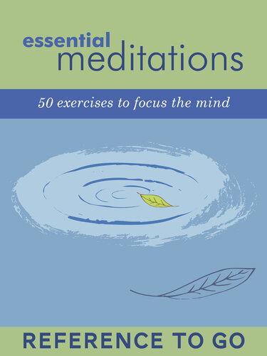 Essential Meditations Deck 50 Everyday Exercises Chronicle Books