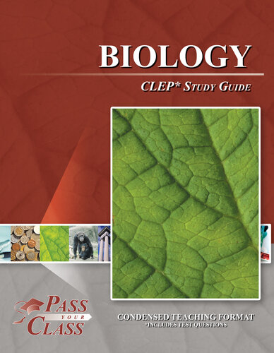 Clep Biology Test Study Guide Passyourclass Study Guides