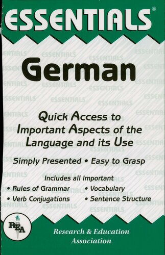 German Essentials Linda Thomas
