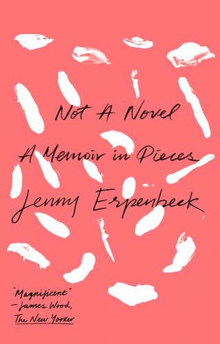 Not A Novel A Memoir In Pieces Jenny Erpenbeck