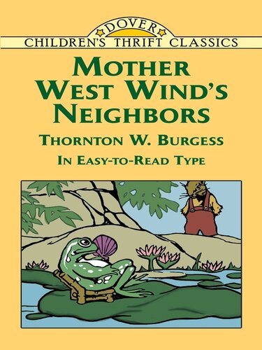 Mother West Winds Neighbors Thornton W Burgess