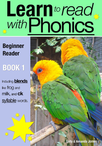 Learn To Read With Phonics Book 1 Learn To Read Rapidly In As Little As Six Months Sally Jones