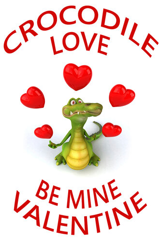 Crocodile Love Be Mine Valentine A Childrens Picture Book Tom Gardner