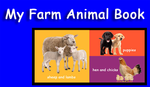 My Farm Animal Book A Learn With Animal Friends Book Mary Osborne