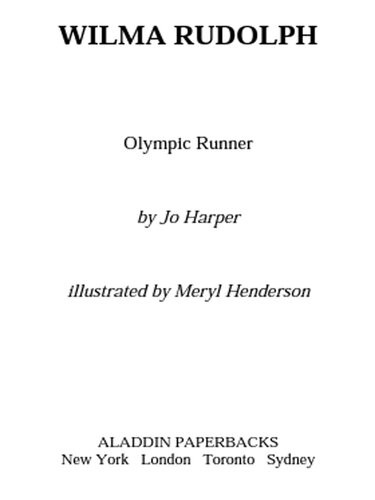 Wilma Rudolph Olympic Runner Jo Harper
